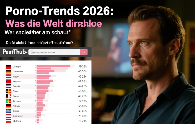 Visuelle Darstellung von Porno-Trends 2026