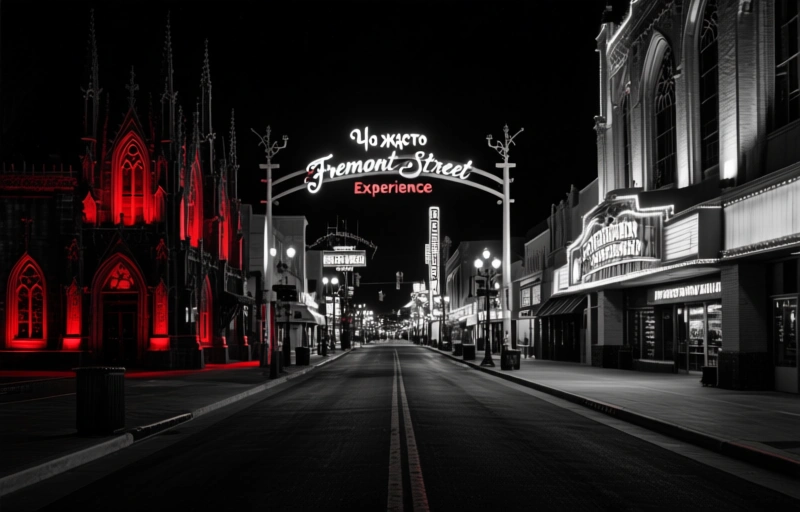 Визуальное представление Новый глава Fremont Street Experience