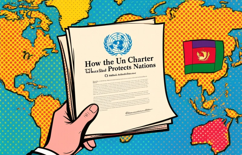 Visual representation of Can the US Force Britain into War? International Law Says No