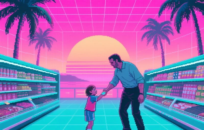 Schokkende video: Man probeert kind te ontvoeren in supermarkt