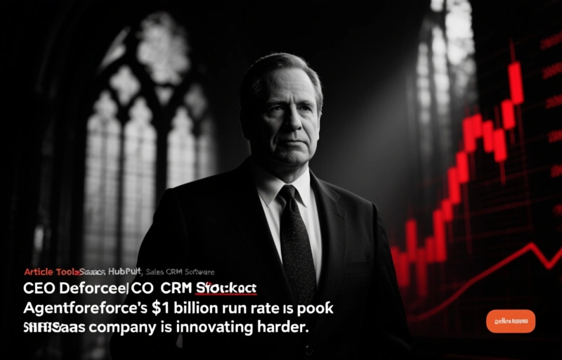 Salesforce CEO Defends CRM Stock Amid Agentforce Growth