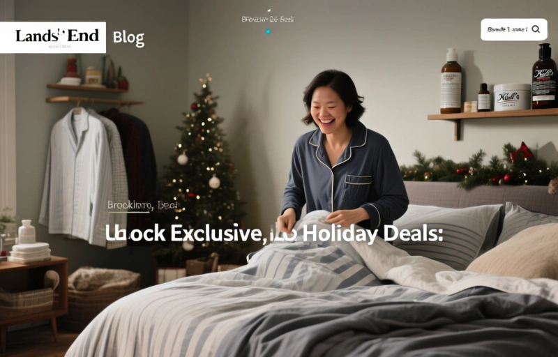 Unlock Exclusive Holiday Deals: Brooklinen, Lands' End, Kiehl's