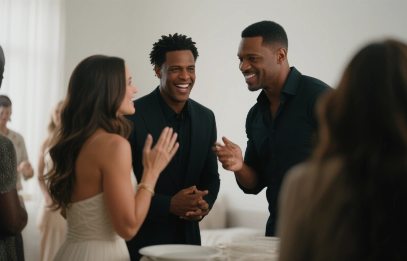Sandra debütiert bei WIFEY mit Ehemann und Isiah Maxwell