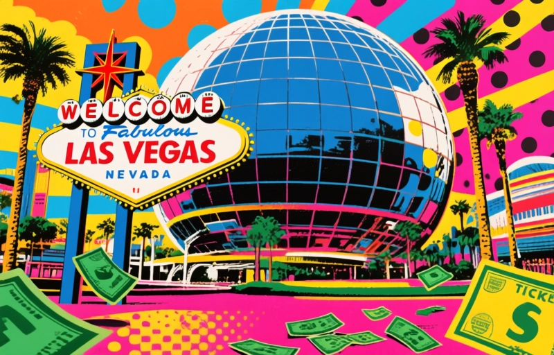 Sphere in Las Vegas bricht Ticketrekord und spült Geld