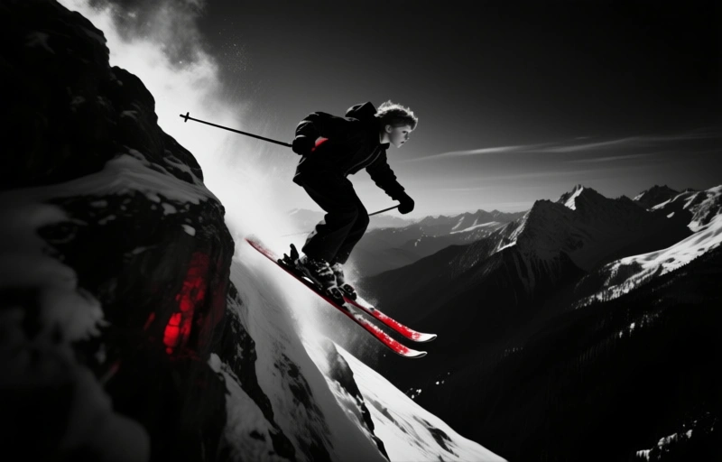 Teen Skier's Daring Skye Mountain Descent