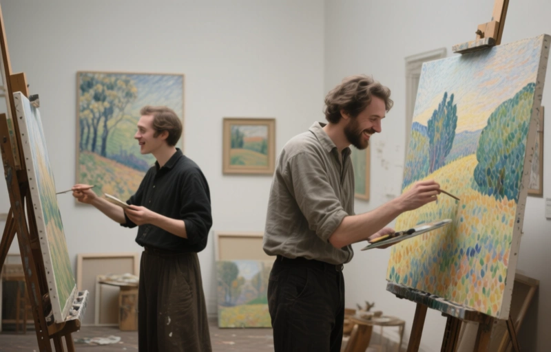 When Art Meets Design: Signac, Havard & Shared Ideals