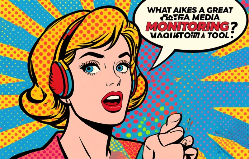 Visual representation of Top Media Monitoring Tools for PR Professionals in 2024