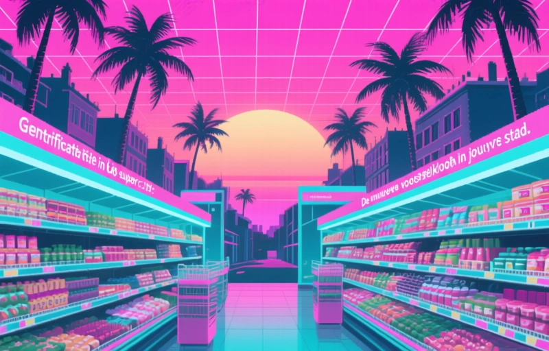 Gentrificatie in de supermarkt: De nieuwe voedselkloof in jouw stad