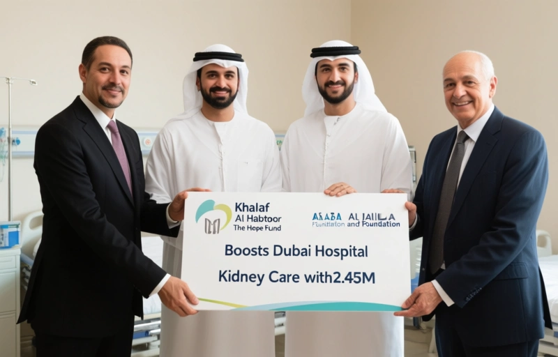 Visual representation of Khalaf Al Habtoor Boosts Dubai Hospital Kidney Care with $2.45M