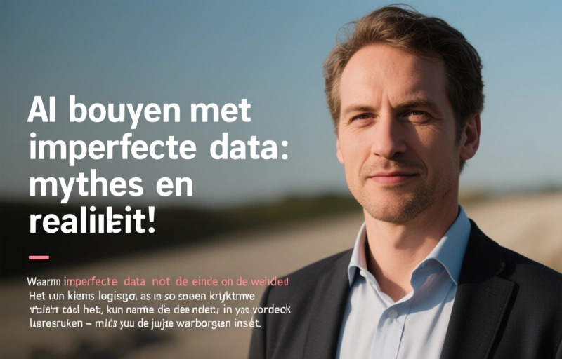 Visuele weergave van AI bouwen met imperfecte data