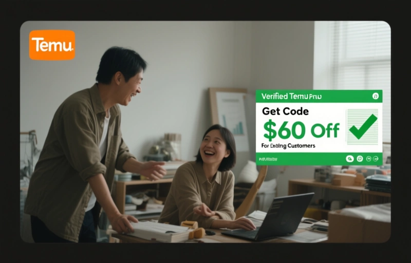 Verified Temu Promo Code: Get $60 Off for Existing Customers