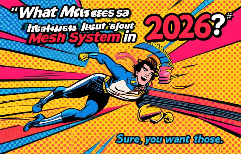 Visual representation of Top 4 Wi-Fi Mesh Systems for 2026