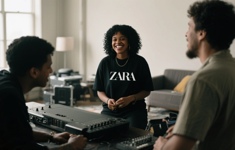 Zara's Blacked Raw Debut: Rising Star's New Scene