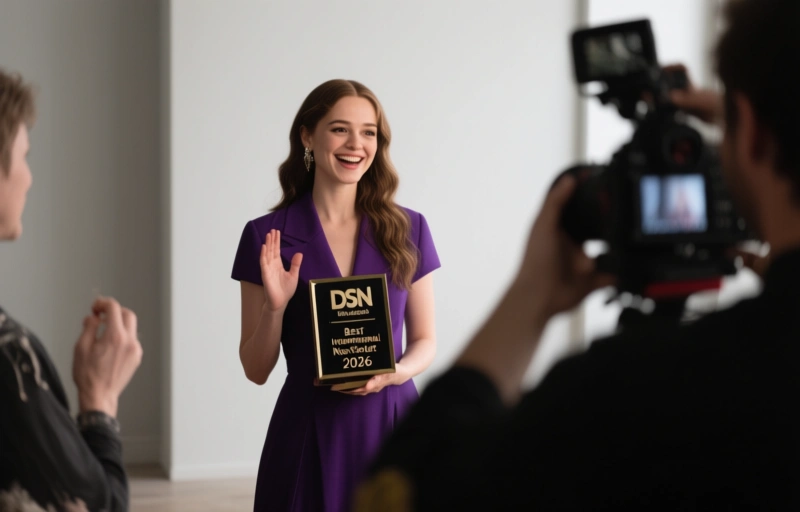Violet Voss Wins DSN Award for Best International New Starlet 2026