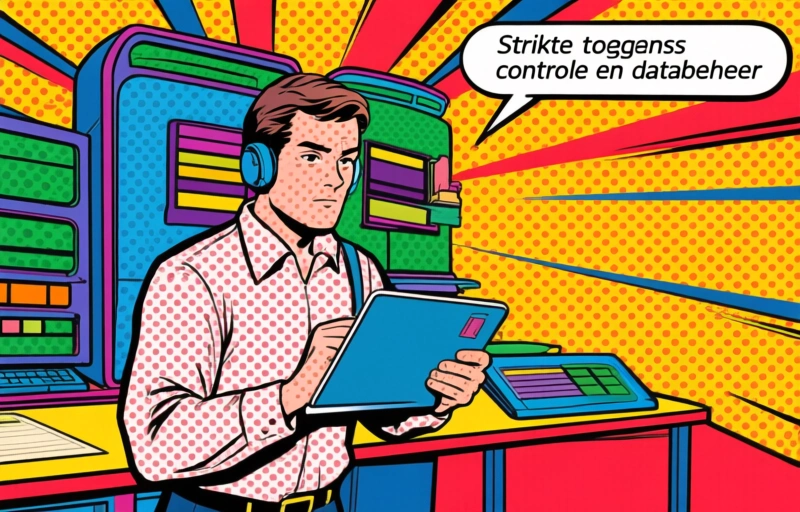 Visuele weergave van 5 essentiële stappen om je AI-systemen te beveiligen