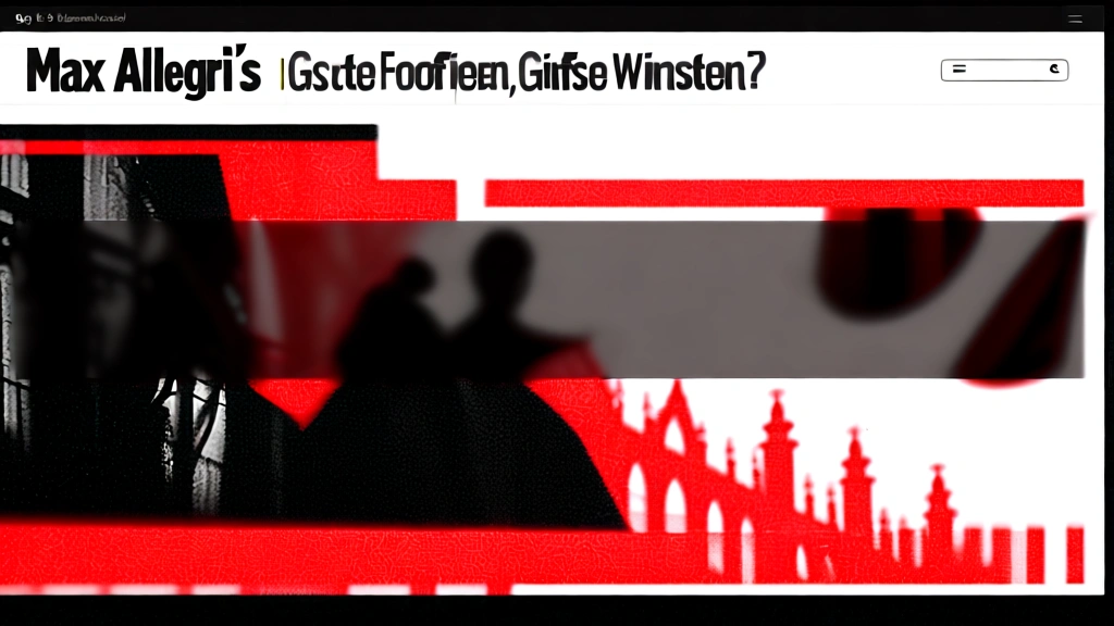 Max Allegri's Casino Strategie: Grote Fooien, Grote Winsten