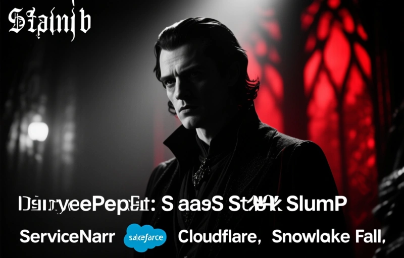 SaaS Stock Slump: ServiceNow, Salesforce, Cloudflare, Snowflake Fall