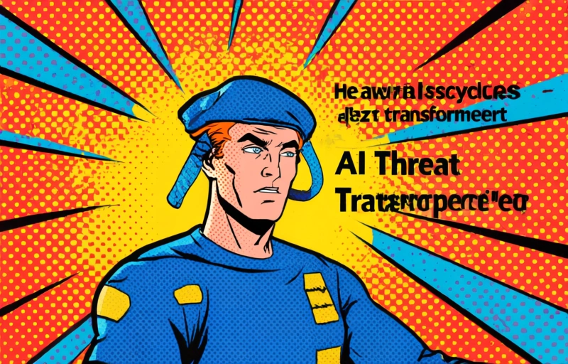 Visual representation of AI als wapen