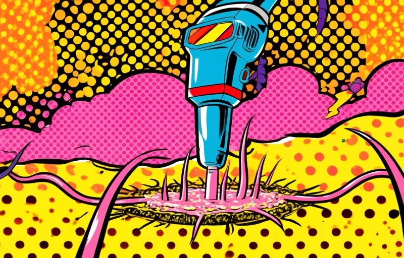 Visual representation of Laser Hair Removal