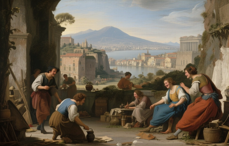 Jan van Stinemolen's 1582 Naples Panorama: A Hidden View