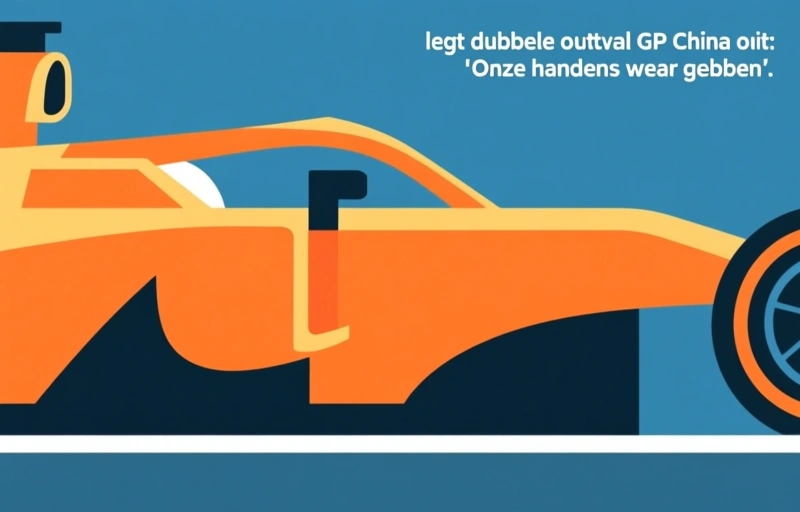 McLaren legt dubbele uitval GP China uit: 'Onze handen waren gebonden'