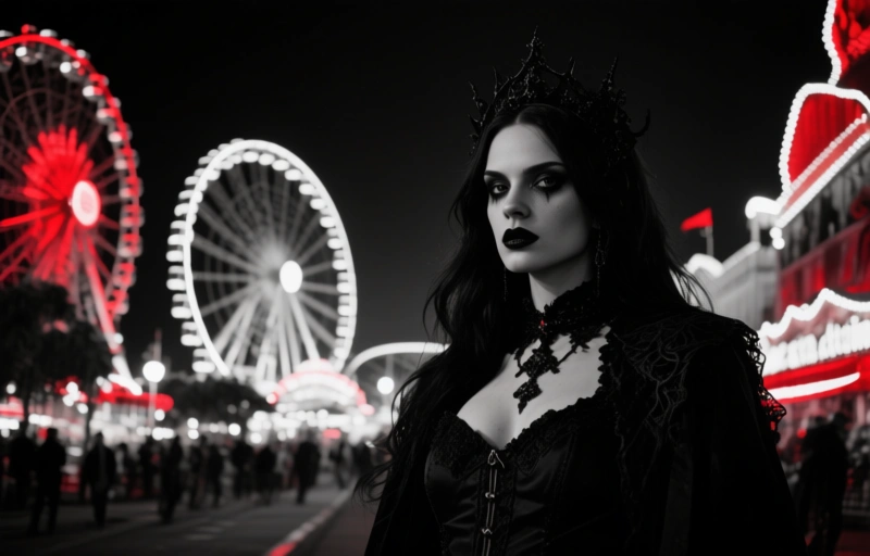 Visuelle Darstellung von Las Vegas mit Kindern