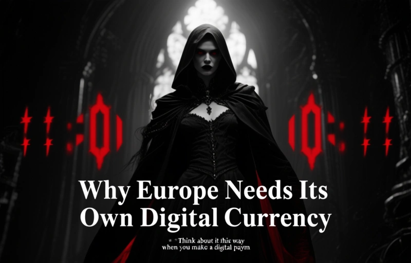 Visual representation of Digital Euro