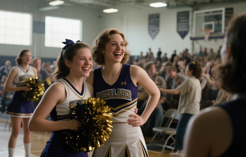 Audrey Hollander's Cheerleader Overload: A 2026 Scene Review