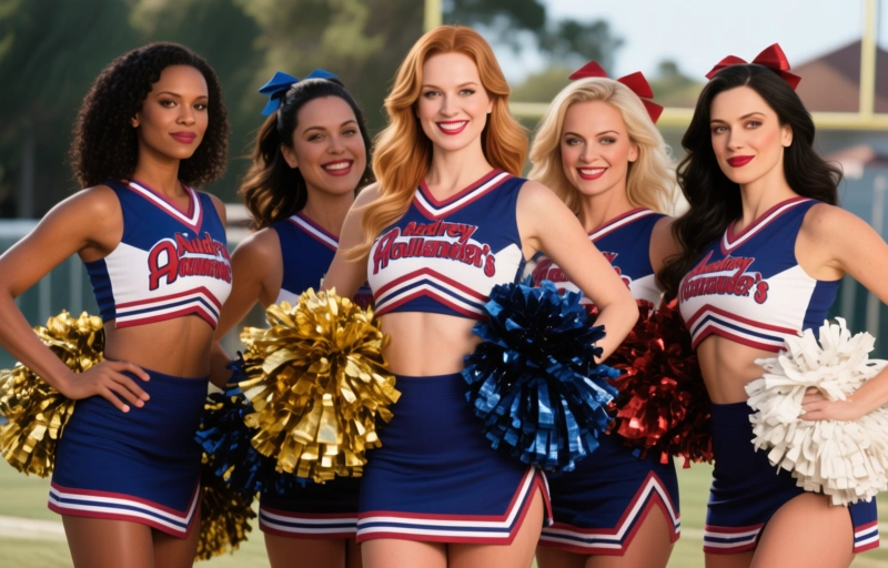 Visual representation of Audrey Hollander's Cheerleader Overload