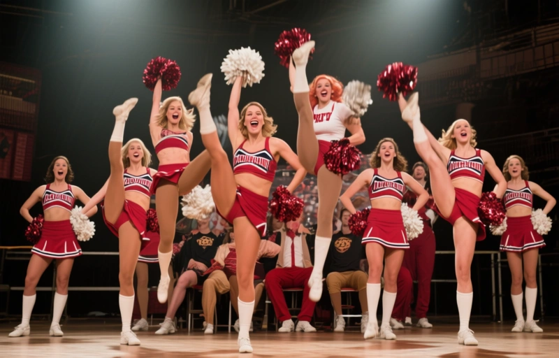 Visual representation of Audrey Hollander's Cheerleader Overload