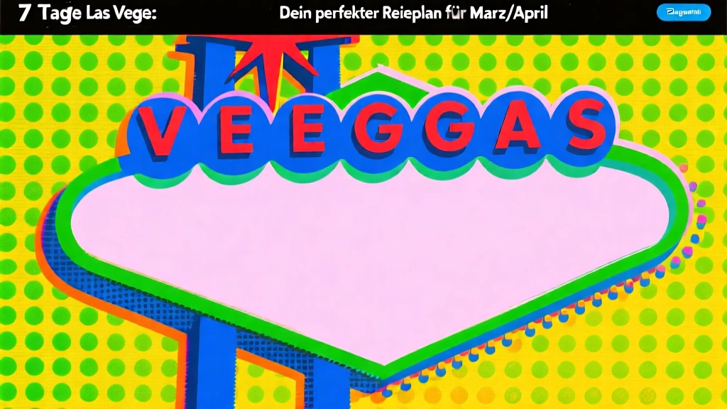 7 Tage Las Vegas: Dein perfekter Reiseplan für März/April