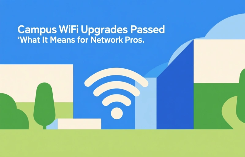 Campus WiFi Upgrades Passed: What It Means for Network Pros