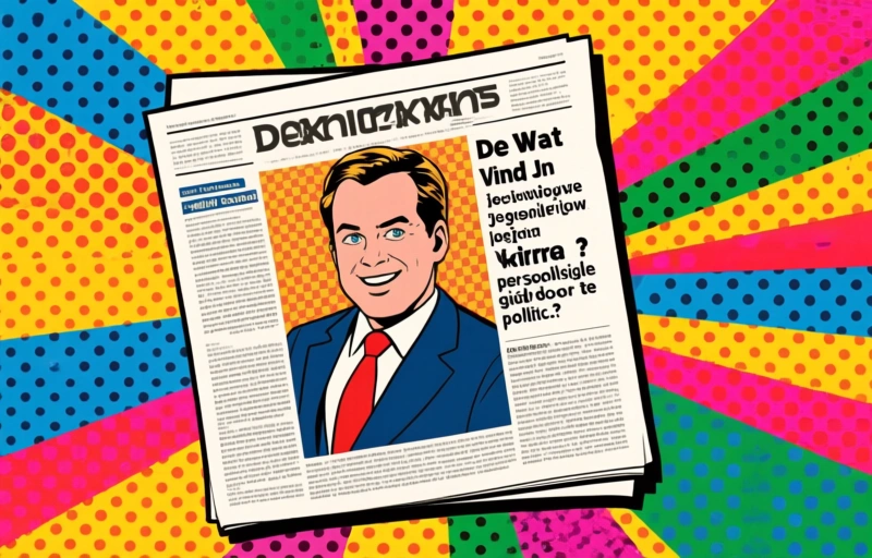 Visuele weergave van Verkiezingskrant Waalwijk