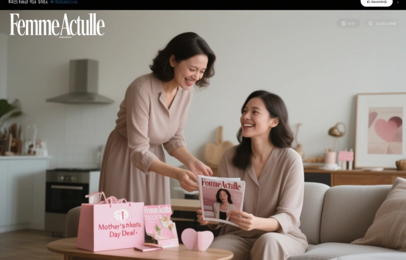 Femme Actuelle Magazine for $1: Prismashop Mother's Day Deal
