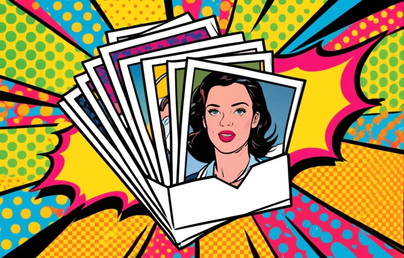 Visuele weergave van Instagram Instants