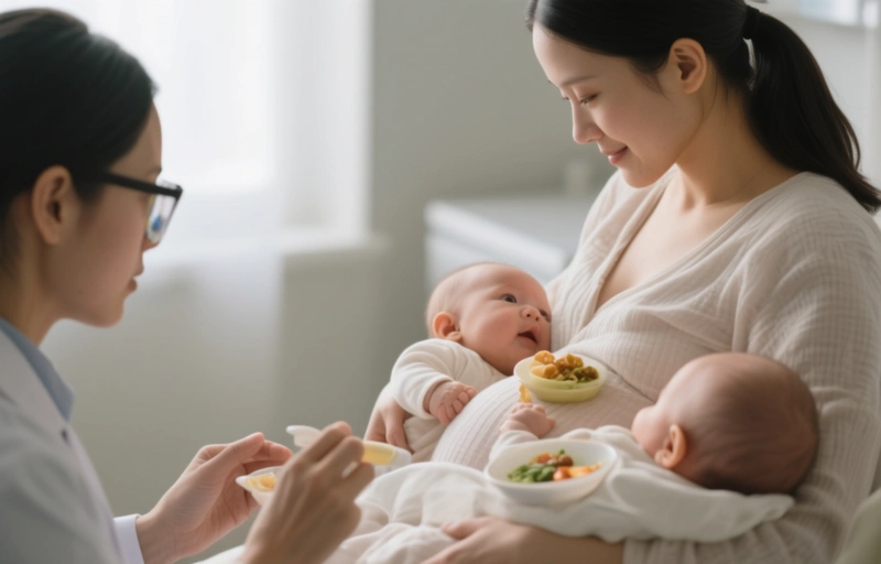 Visual representation of Maternal Diet During Breastfeeding