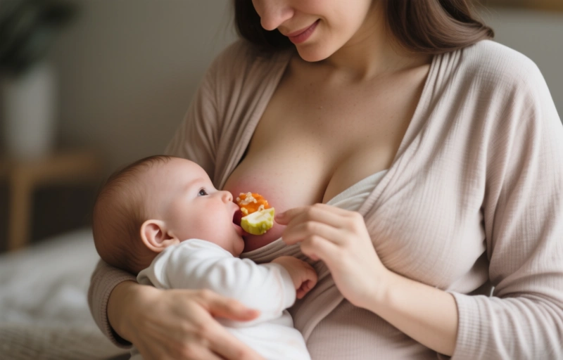 Visual representation of Maternal Diet During Breastfeeding