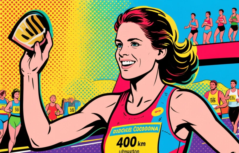 Rachel Entrekin verbreekt record op 400 km ultramarathon