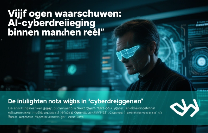 Visuele weergave van Vijf ogen waarschuwen