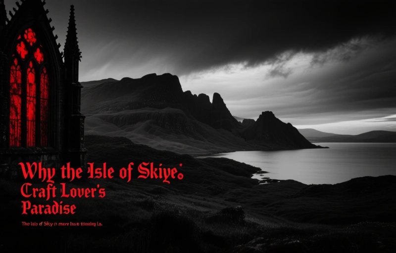 Visual representation of Best Handmade Craft Shops on the Isle of Skye