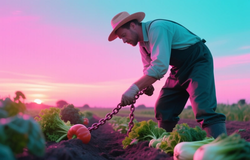 Visuele weergave van Supermarkten gevraagd meer te betalen voor boeren door brandstofkosten