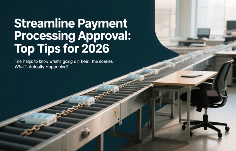 Visual representation of Streamline Payment Processing Approval