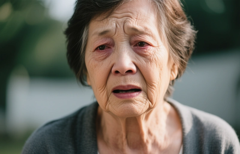 Visual representation of Nancy, 58, Can't Go Outside Due to Excessive Sweating