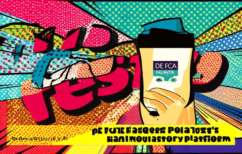 Visuele weergave van Palantir AI helpt Britse financiële toezichthouder