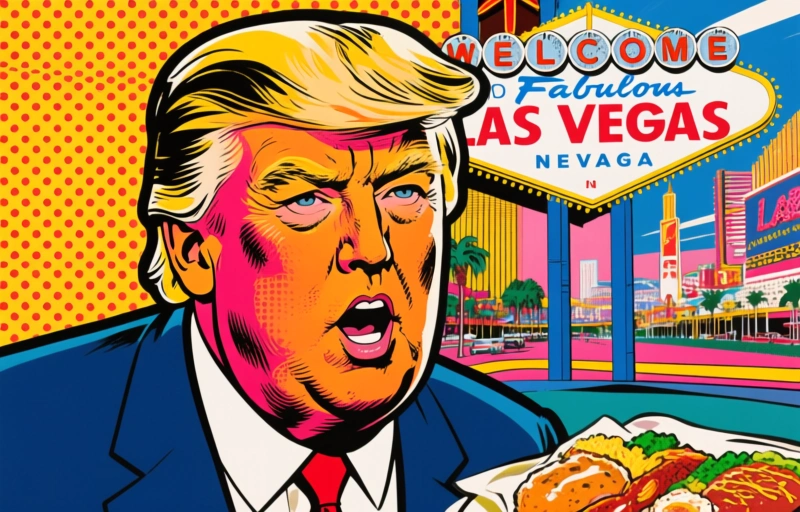 Trump verspottet Fastfood-Panne: Peinlicher Moment