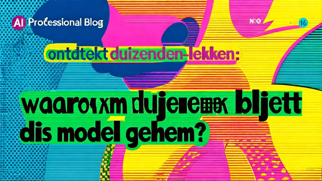 AI ontdekt duizenden lekken: waarom blijft dit model geheim?