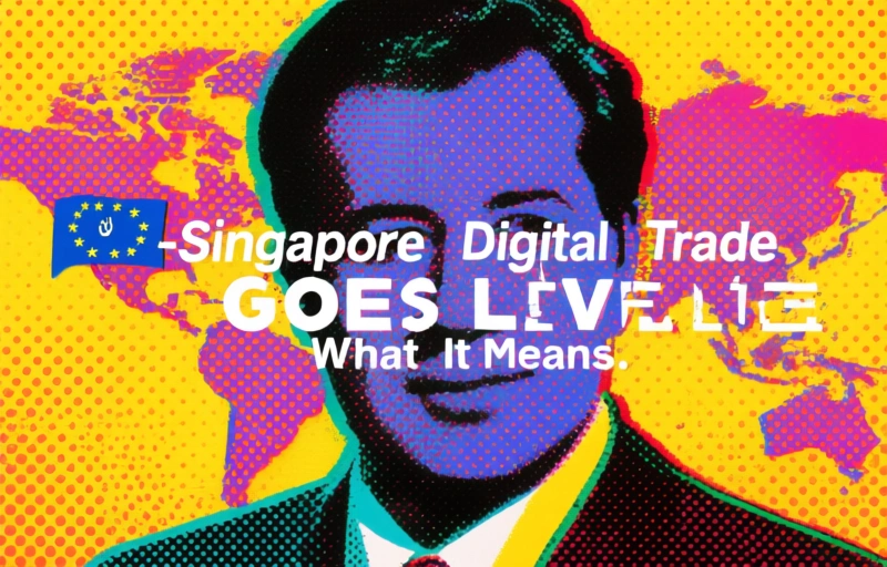 EU-Singapore Digital Trade Deal Goes Live: What It Means