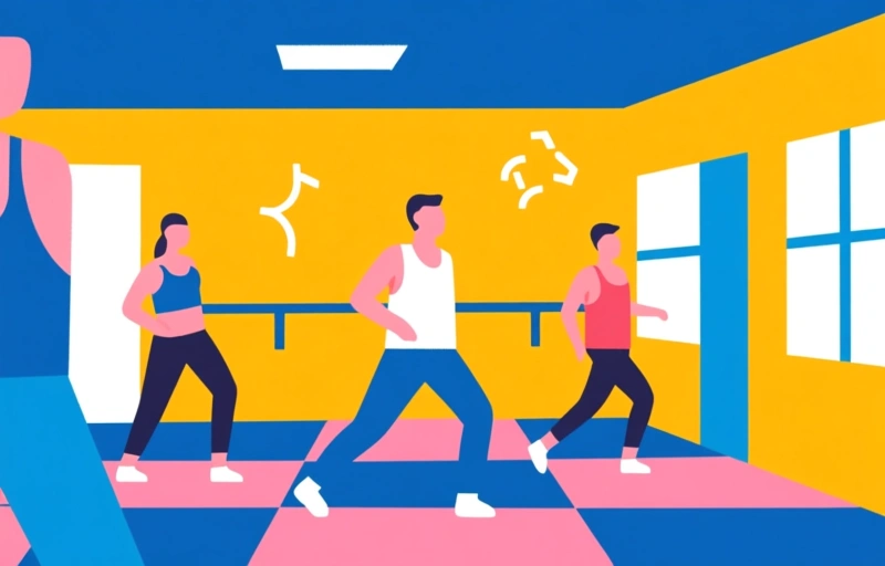 Visual representation of Modern Dance Classes