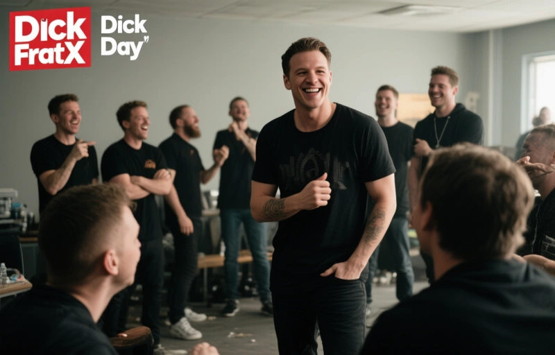 Cyrus Stark verwöhnt die ganze Crew in "Dick Day" bei FratX
