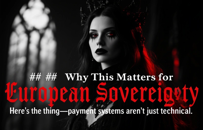 Visual representation of Banking Chief Urges EU Payment System Alternative to Visa, Mastercard